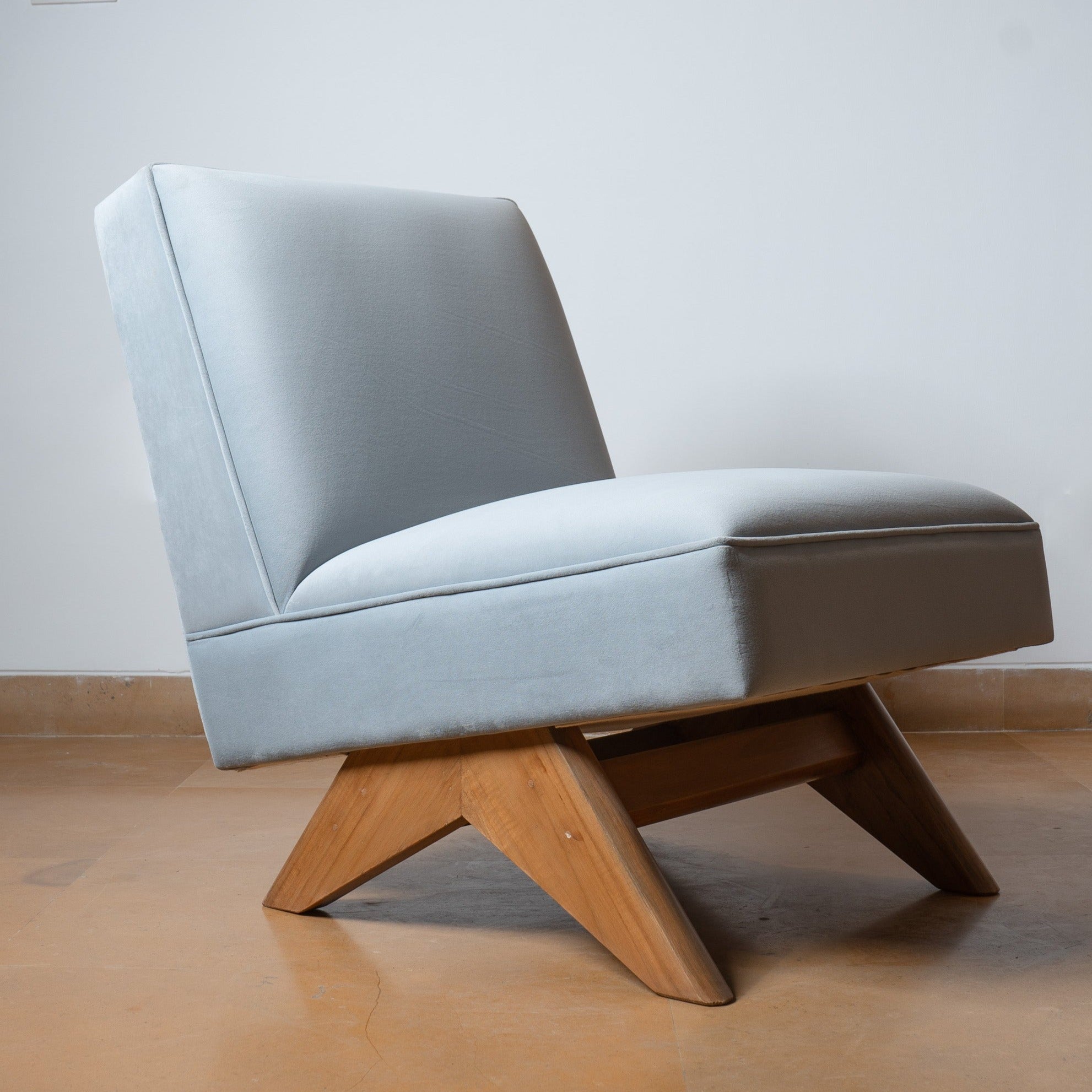 Upholstered Armless Chair